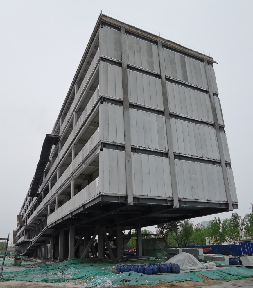会员招募丨共享研究院:以技术避免内卷,一家研发,百家共享插图 装配式钢结构建筑(15.6m大悬挑,梁柱截面高度仅600mm)
