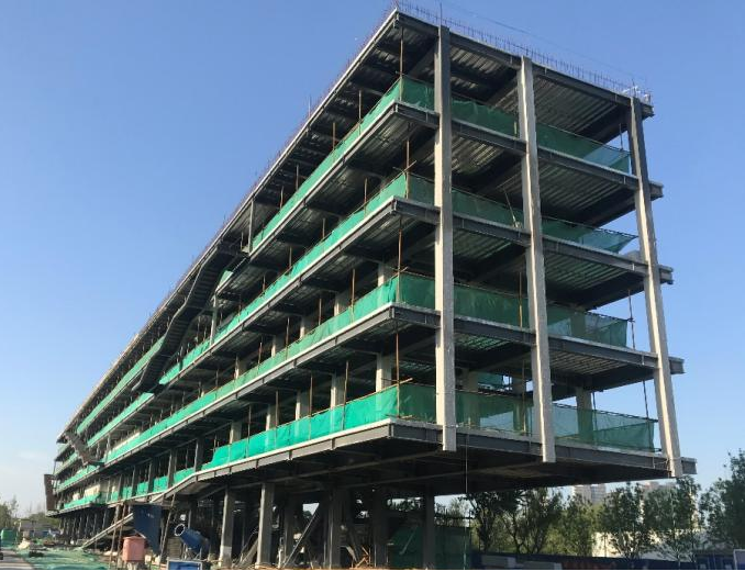 钢结构企业破局之道:共享研究院赋能,告别内卷抢占市场先机 插图4 秦皇岛·悬挑15.6m,钢梁高仅600mm