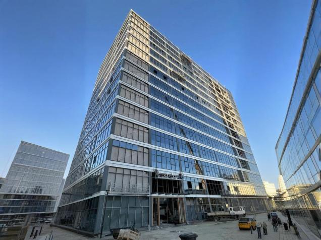 降本20%!适用于多高层工业厂房、办公楼的TDS框架体系插图13 桐乡某大厦