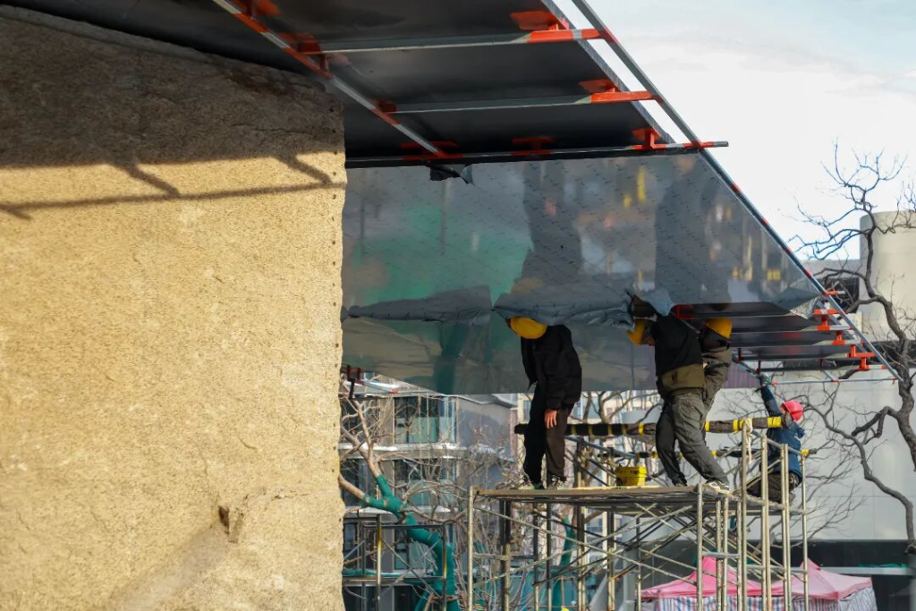 屋面外包蜂窝铝复合板©金沙地产